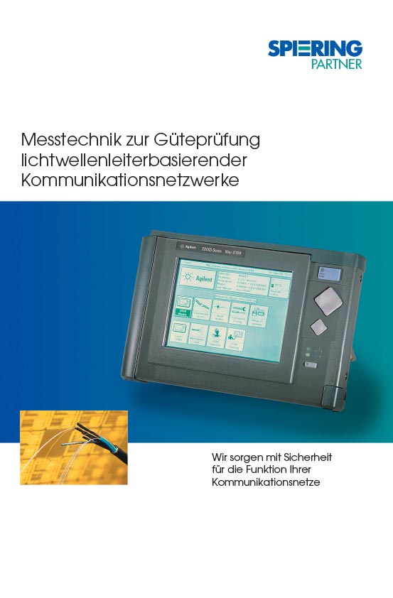 Messtechnik - mit SPIERING PARTNER Messtechnik - mit SPIERING PARTNER